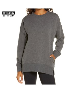 Crewneck Sweatshirt in Grey - Sporty & Sustainable