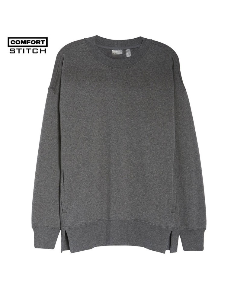 Crewneck Sweatshirt in Grey - Sporty & Sustainable