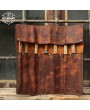 Handmade Genuine Bull Leather Knife Roll | 7 Knife Pockets