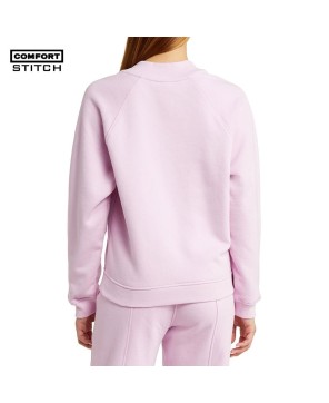 Heavyweight Offline Cotton Blend Sweatshirt - Sugarplum Pink