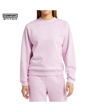 Heavyweight Offline Cotton Blend Sweatshirt - Sugarplum Pink