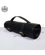 Black Leather Chef Knife Roll