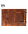 Torino Ranch Chef Knife Roll - Stress Brown