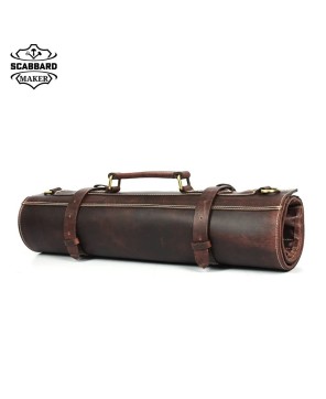 Leather Chef Knife Roll