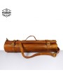 Chestnut Leather Chef Knife Roll