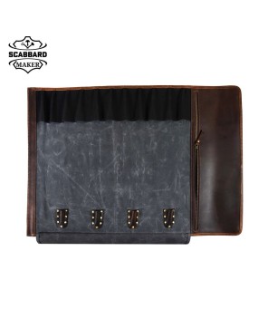 Malaga Leather Knife Roll