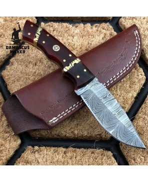 Premium Damascus Steel Hunting Knife