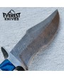 Handmade Damascus Bowie Knife