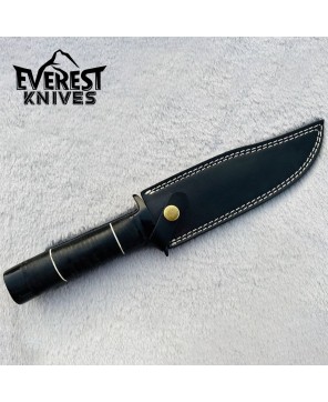 Everest Carbon Steel Bowie Knife