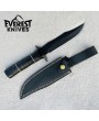 Everest Carbon Steel Bowie Knife