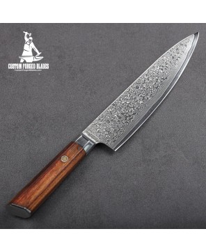 Damascus Chef Knife VG10 Blade