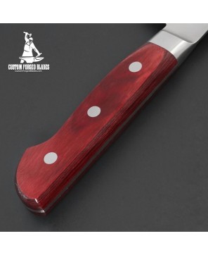 Hammered Steel Chef Knife