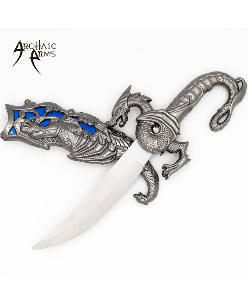 Obey Me Small Ornate Dragon Decorative Fantasy Dagger Knife