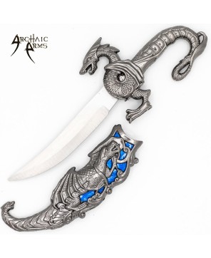 Obey Me Small Ornate Dragon Decorative Fantasy Dagger Knife