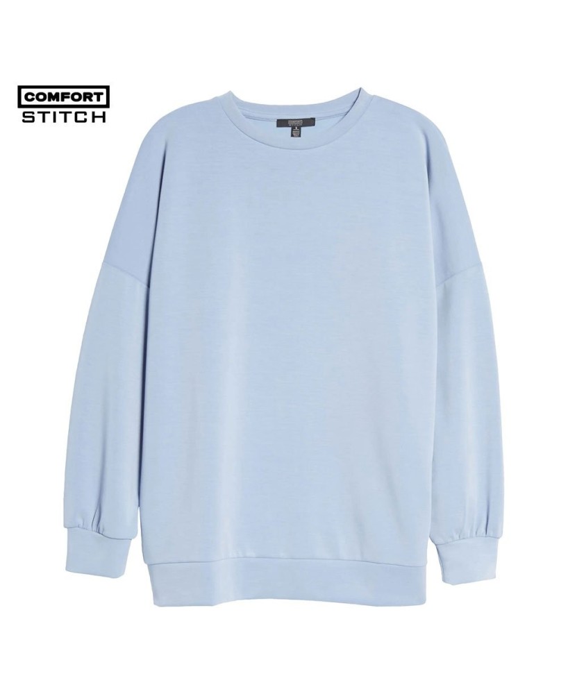 Regular Fit Sweatshirt - Forever Blue Crewneck