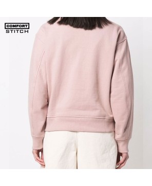 Round neck sweatshirt