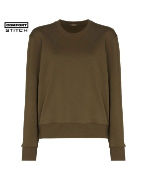 Round neck sweatshirt