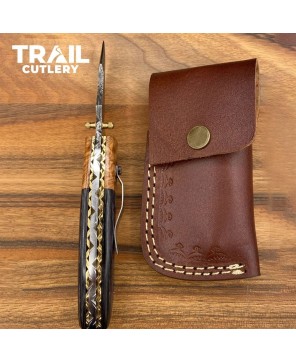 Trail Cutlery Folding Knife - Custom Handmade