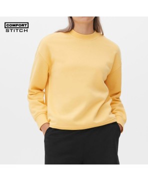 Neutral Hues Cotton Blend Jumper - Crew Neck