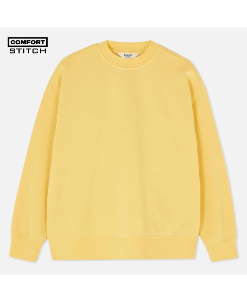 Neutral Hues Cotton Blend Jumper - Crew Neck