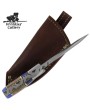 Custom Handmade Egyptian Blue All Purpose Skinning Knife