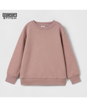 ROUND NECK PLAIN SWEATSHIRT