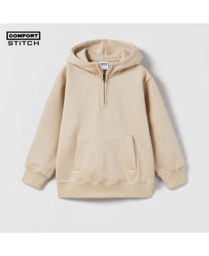 KIDS ZIPPER PULLOVER HOODIE