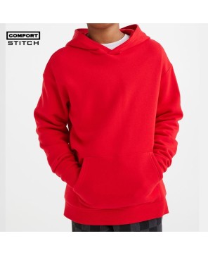 Comfort Stitch Red French Terry Hoodie