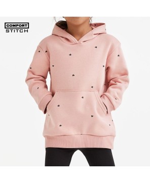 Kids Girl Oversize Hooded 