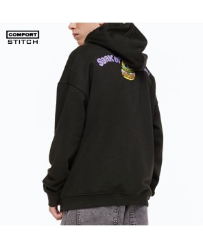 SpongeBob Squarepants Printed Oversized Hoodie - Comfort Stitch