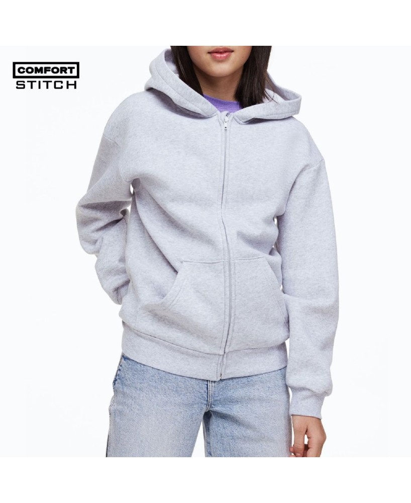 Girls Oversized Hooded Jacket