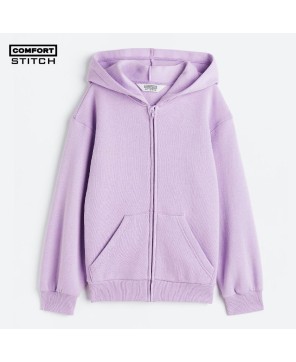 Girls Oversized Hooded Jacket