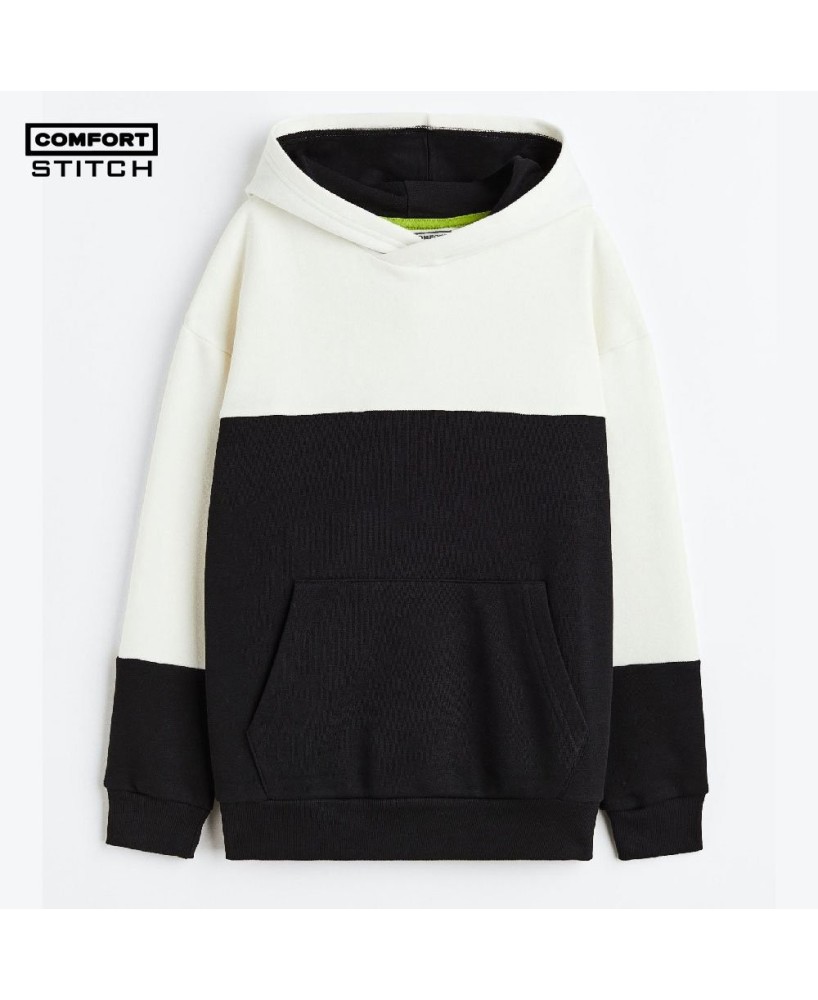 Comfort Stitch Color-Block Hoodie - Urban Style