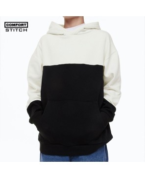 Comfort Stitch Color-Block Hoodie - Urban Style