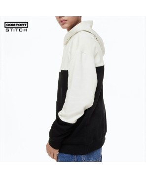 Comfort Stitch Color-Block Hoodie - Urban Style