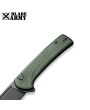 Versatile Green Micarta Folding Knife