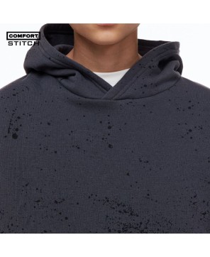 Comfort Stitch Dark French Terry Oversized Hoodie