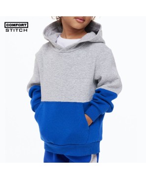 Color-Block French Terry Hoodie for Girls