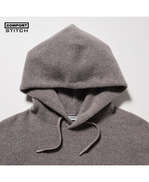 Fitted Fleece Pullover Hoodie