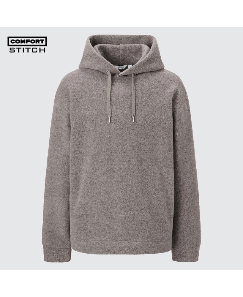 Fitted Fleece Pullover Hoodie