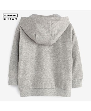 Grey Zip Through Hoodie for Active Kids