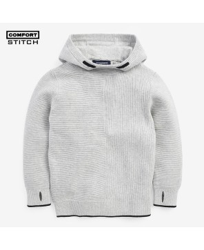 Ripple Knitted Hoodie (3-16yrs)