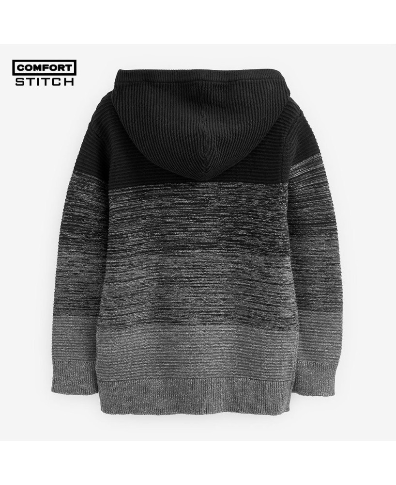 Ripple Knitted Hoodie (3-16yrs)