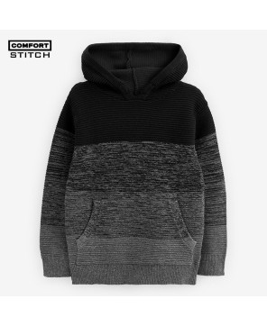 Ripple Knitted Hoodie (3-16yrs)