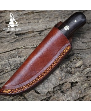 Leather Sheath Skinner Knife