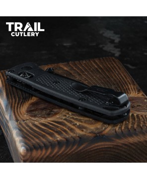 Trail Cutlery Stainless Steel Folding Knife - Durable & Reliable