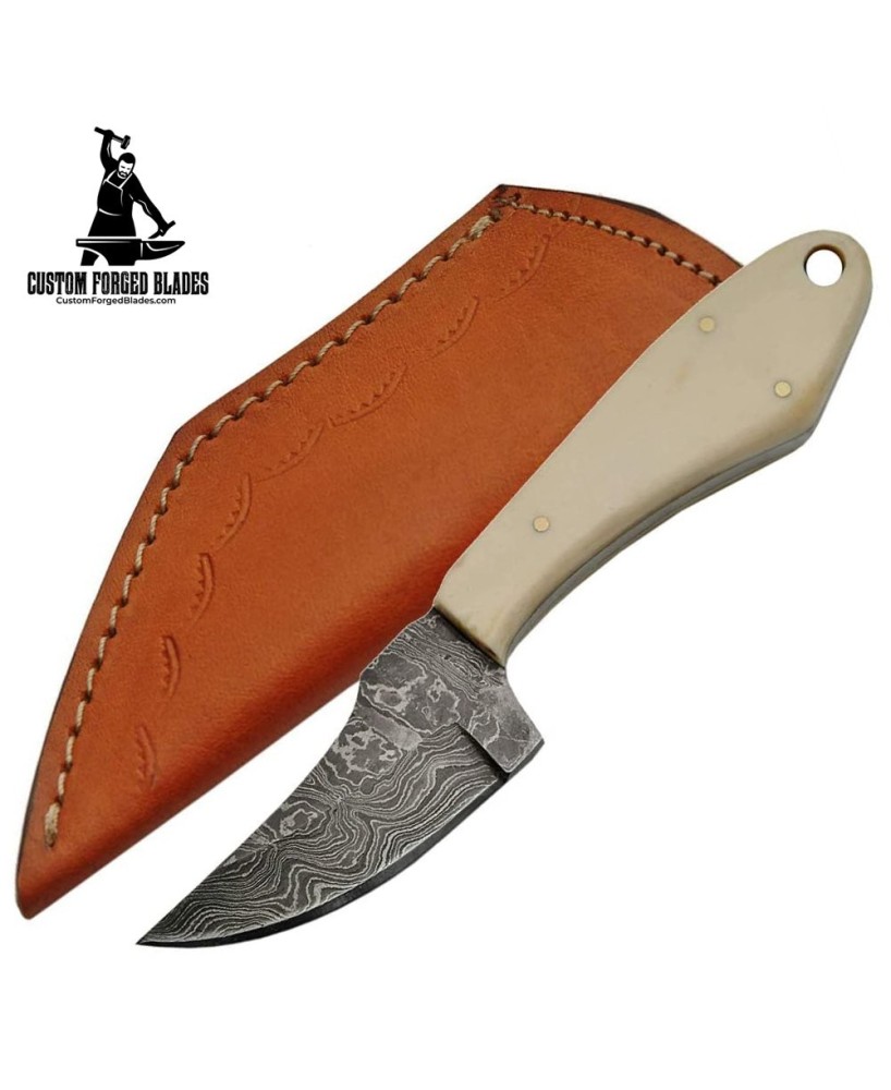 Damascus Skinner Knife