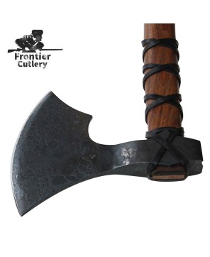 Battle Ready Viking Wolf War Axe