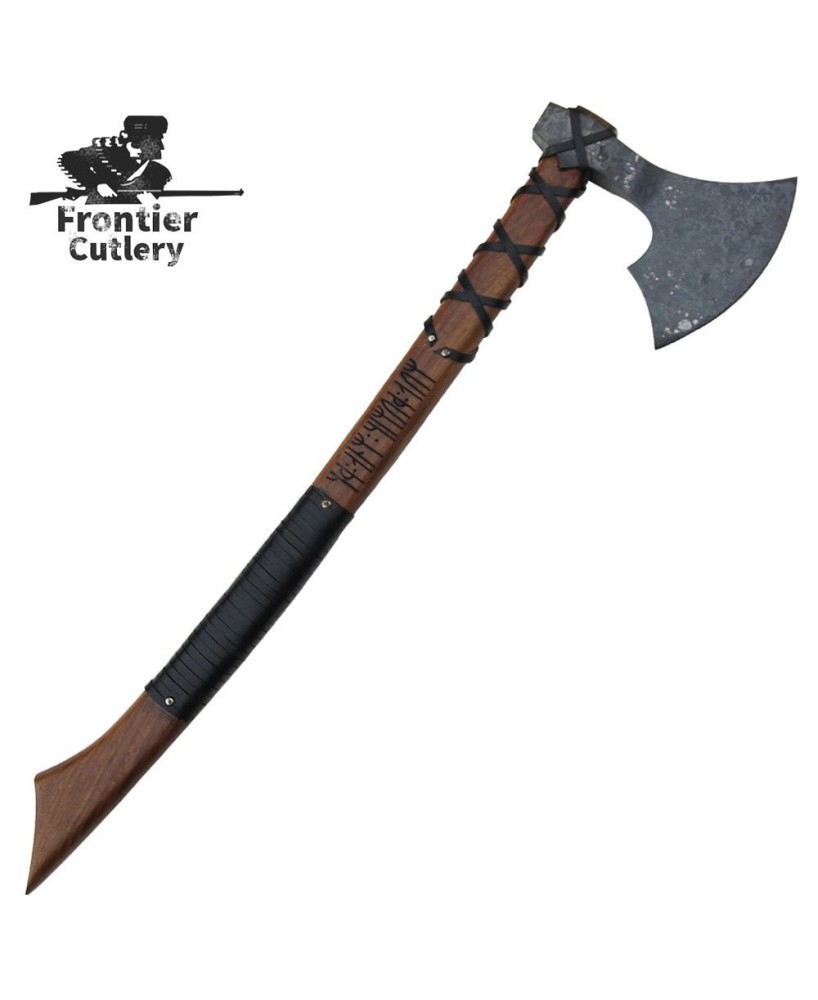 Battle Ready Viking Wolf War Axe