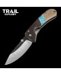 Trail Cutlery Folding Knife - Walnut Handle